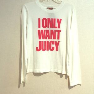 Juicy Couture Juniors Long Sleeve Shirt
